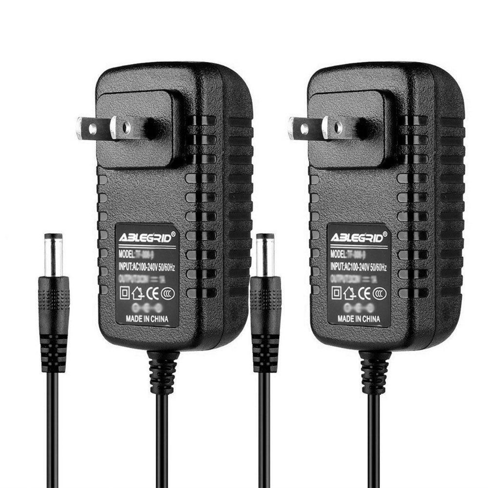 2 Pack 12V 2A 12 Volt DC 2 Amp Surveillance Camera Power Supply For Lorex