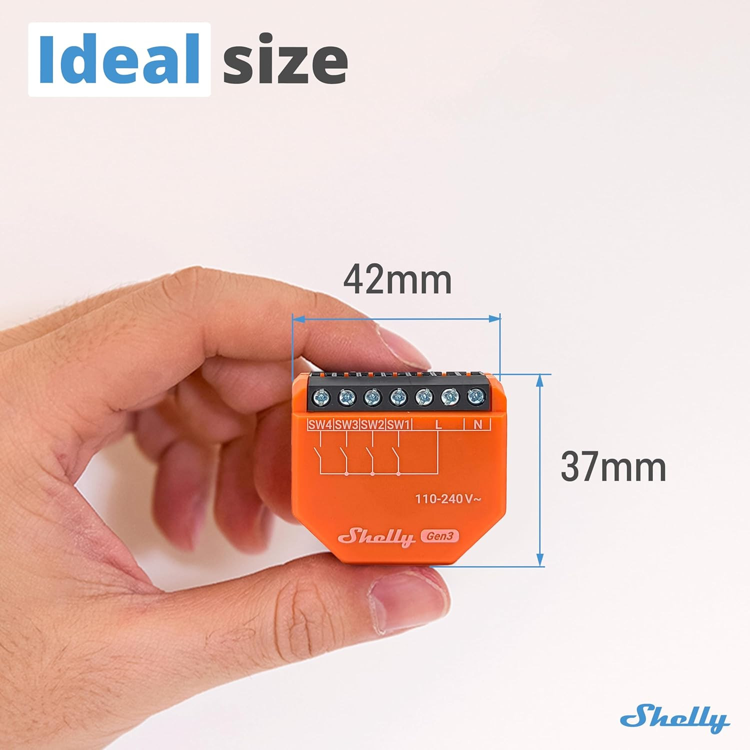 I4 Gen3 | Wifi Smart 4-Digital Inputs Controller of Relays | Home Automation |