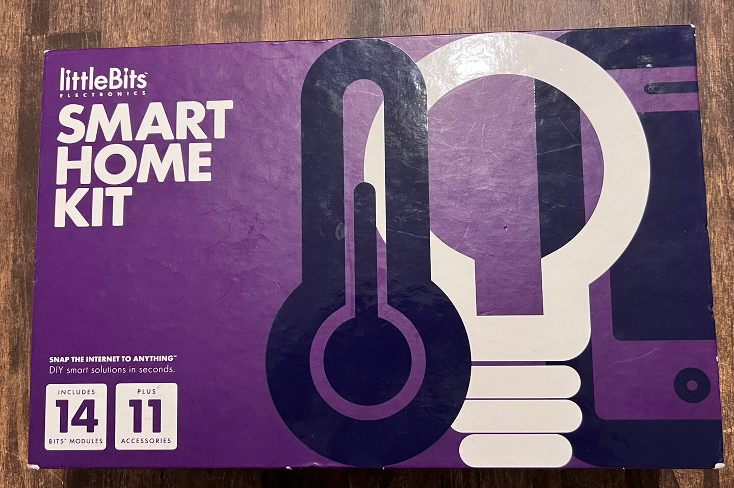 LittleBits Smart Home Kit 14 Bits Modules Magnets DIY IFTTT Ready Smart Solution