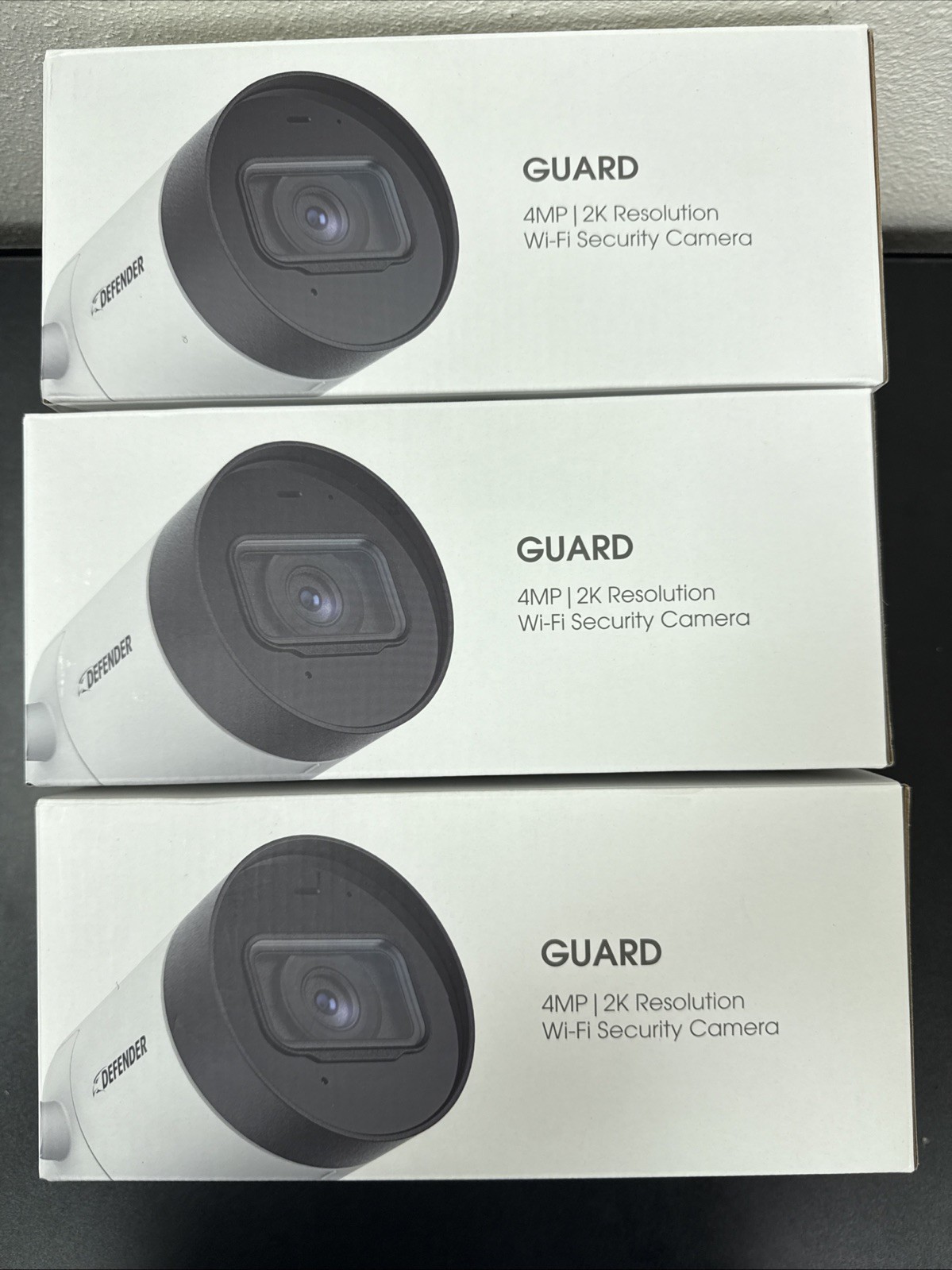 Defender Guard 2K HD Semi Wireless Security IP Camera- Weather Resistant