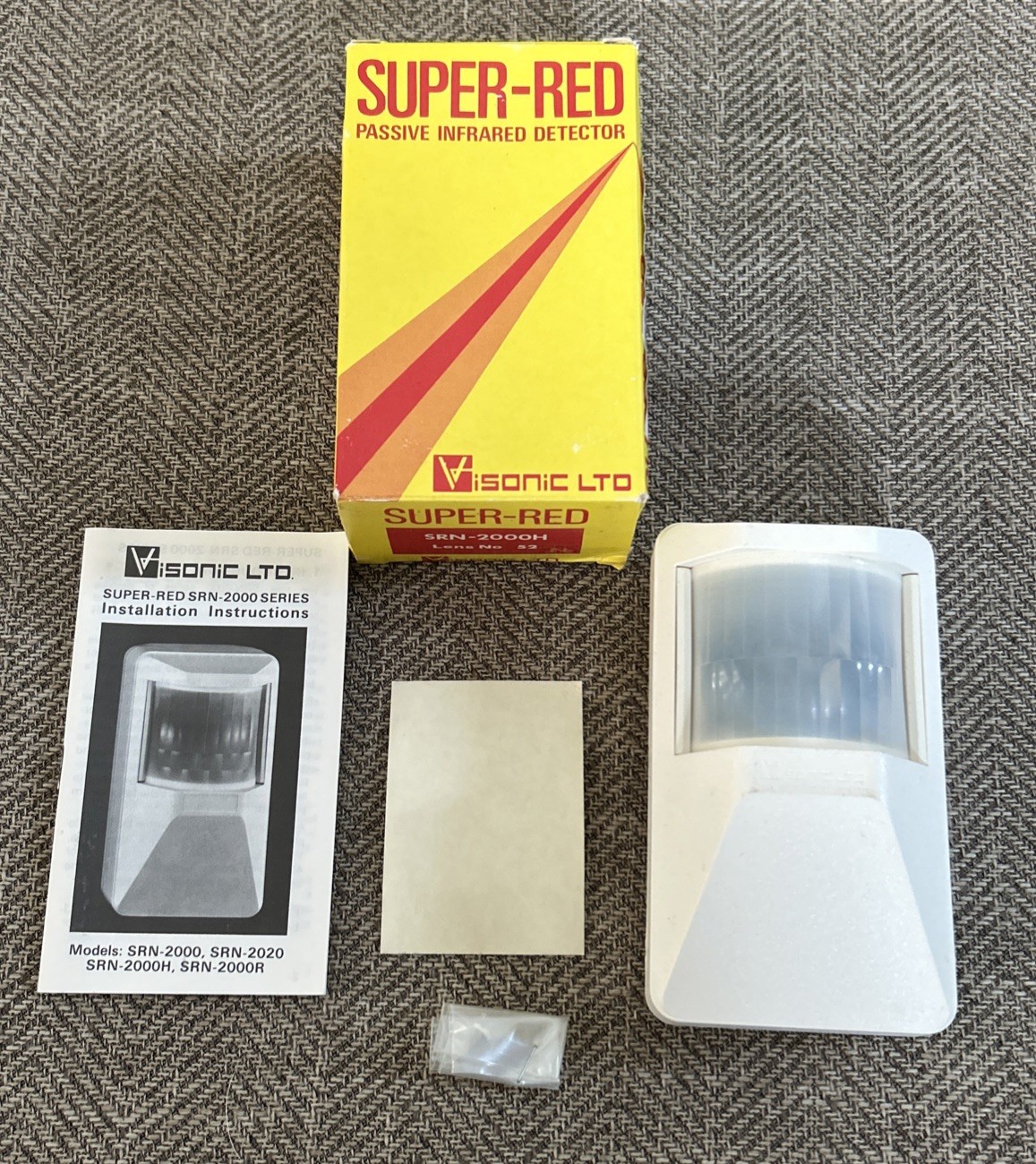 Visonic Passive Infared Detector Series Super Red SRN-2000H