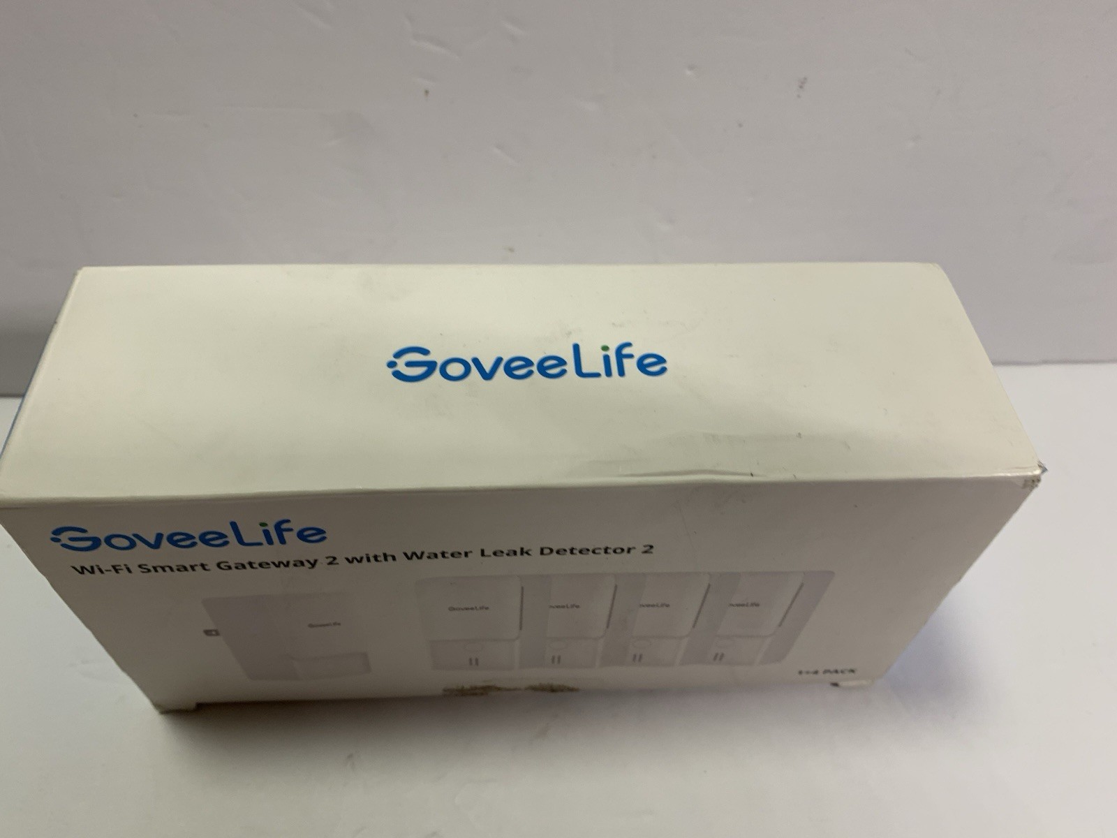GoveeLife Wi-Fi Smart Gateway 2 with Water Leak Detector 2 (1+4 Pack)