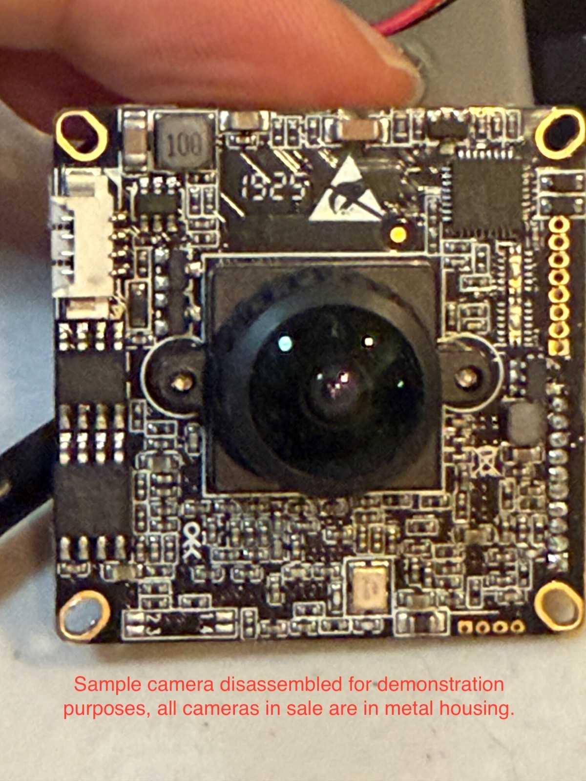 IP cameras Sony sensor/HISilicon SOC 2MP POE adaptor Mounted On Aluminum 80/20