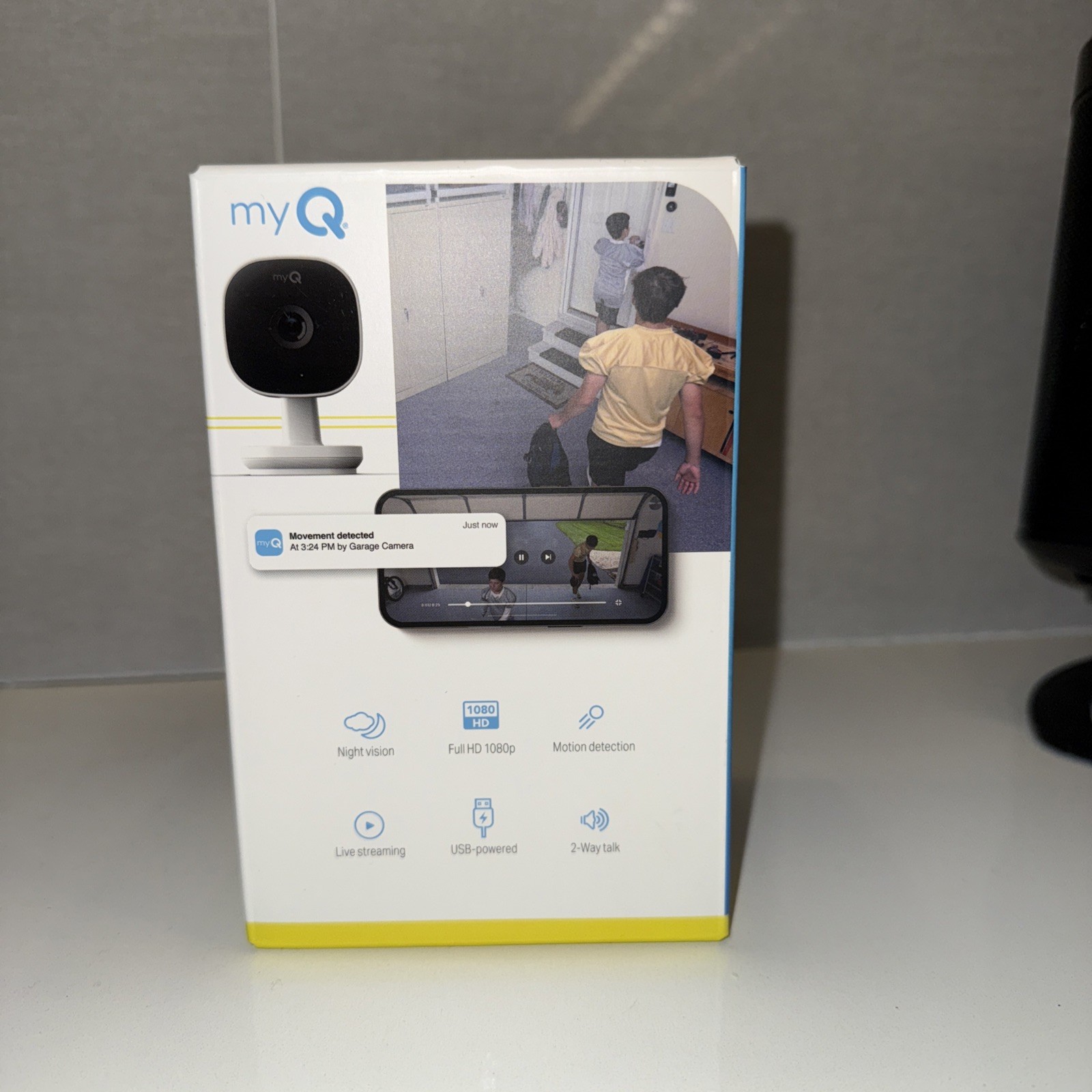 New My Q Smart Garage HD Camera