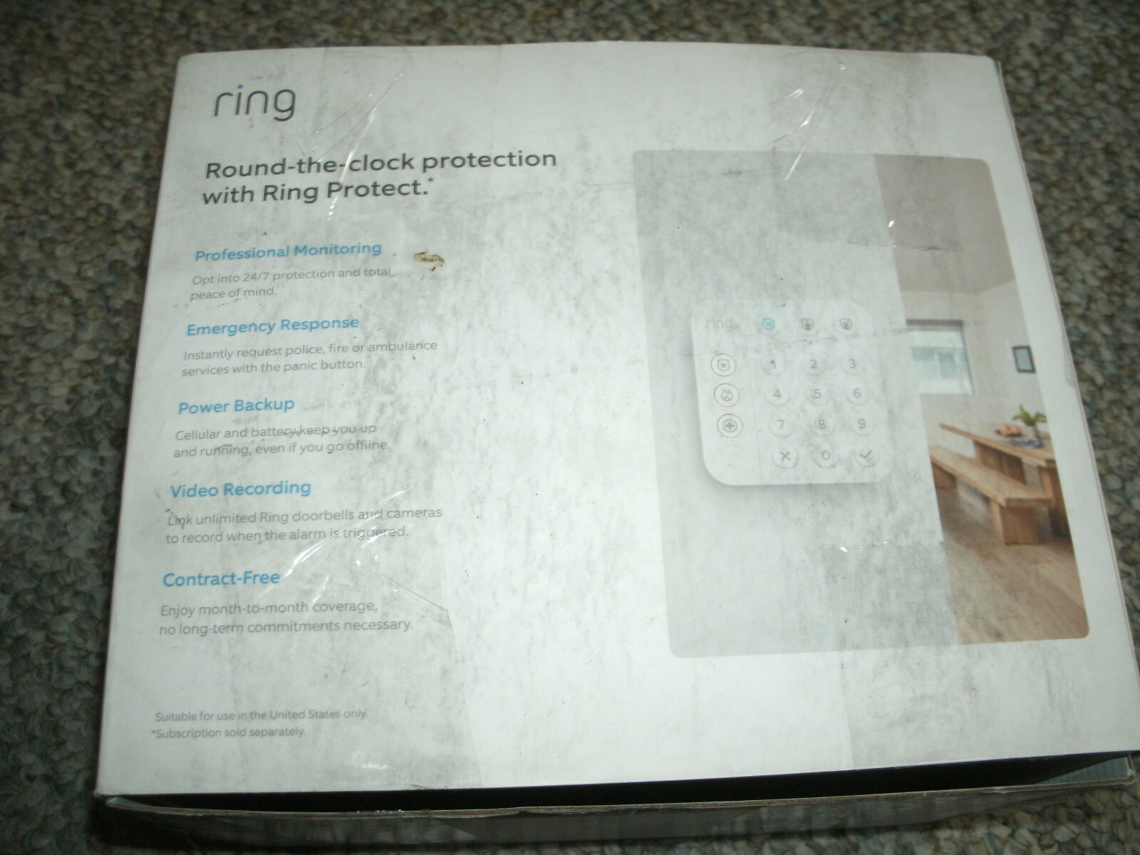 Ring Alarm 5 Piece Home Security Kit – New/Open Box