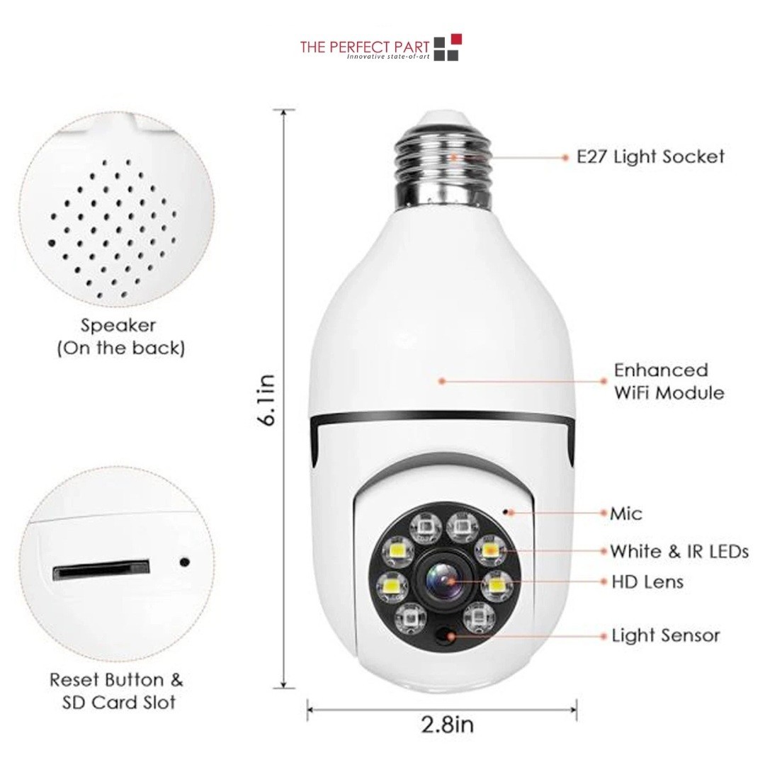 WiFi Smart Camera Pan And Tilt Night Vision HD video Wifi Two Way Audio Motion