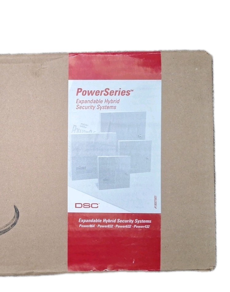 DSC PowerSeries #0602 DC KIT-120 NO KEYBOARD SOLD AS IS -PARTS SHOWN