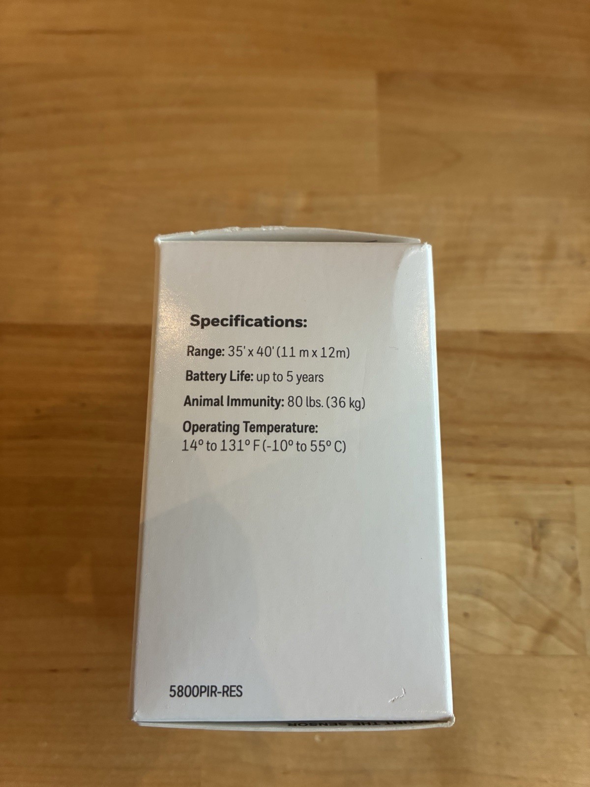 Honeywell Home 5800PIR-RES Wireless Passive Infrared Motion Sensor