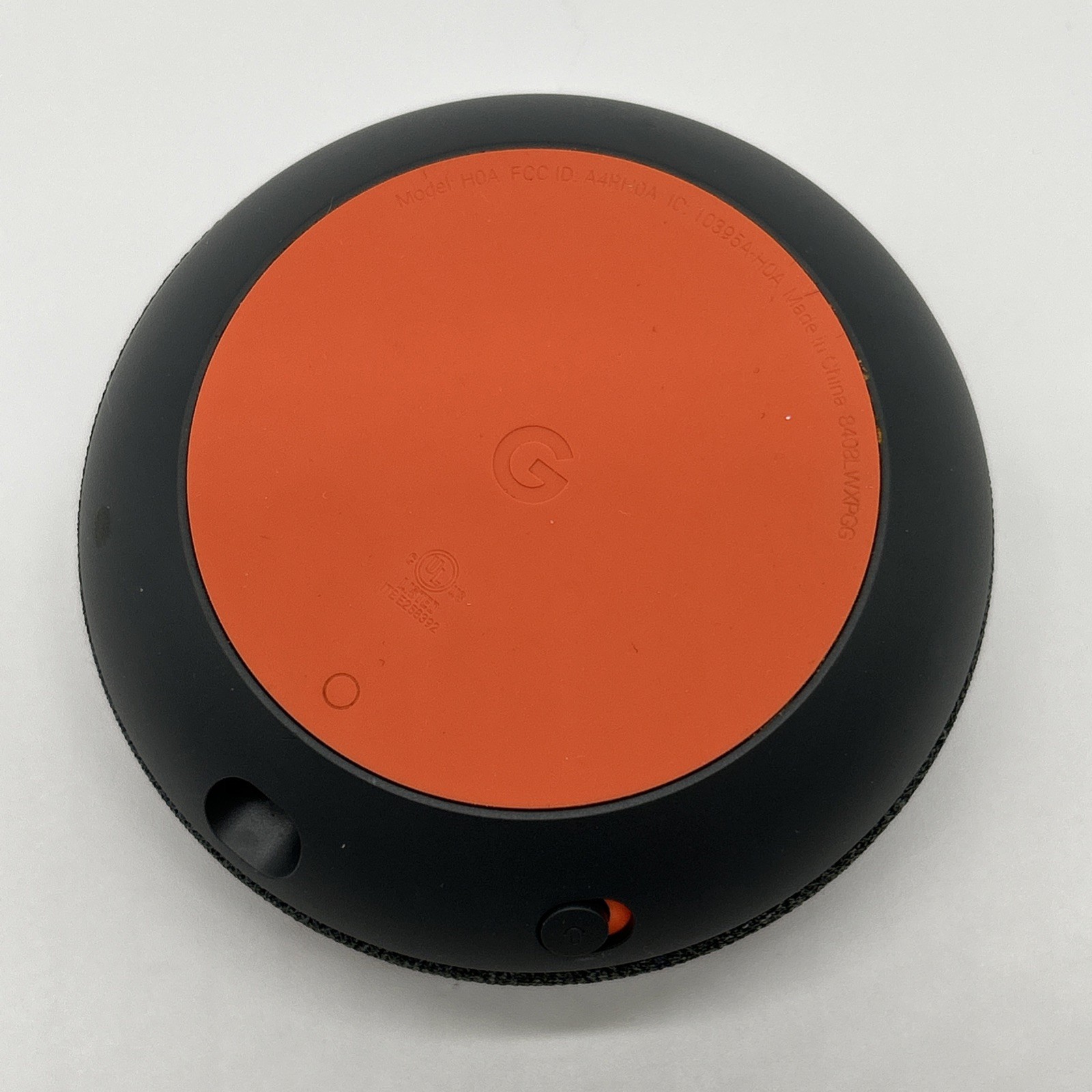 Google Nest Home H0A Model Smart Speaker Assistant WORKS – No Power Cable Grey