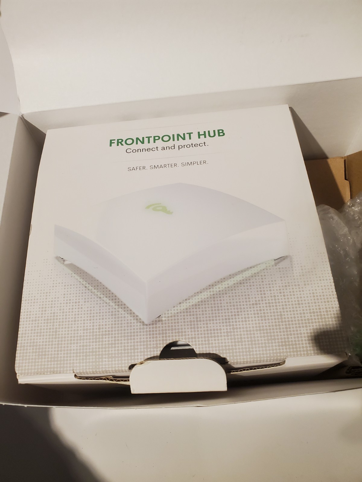 Frontpoint Hub Home Security System FPHUB2 And One Motion Sensor (A)