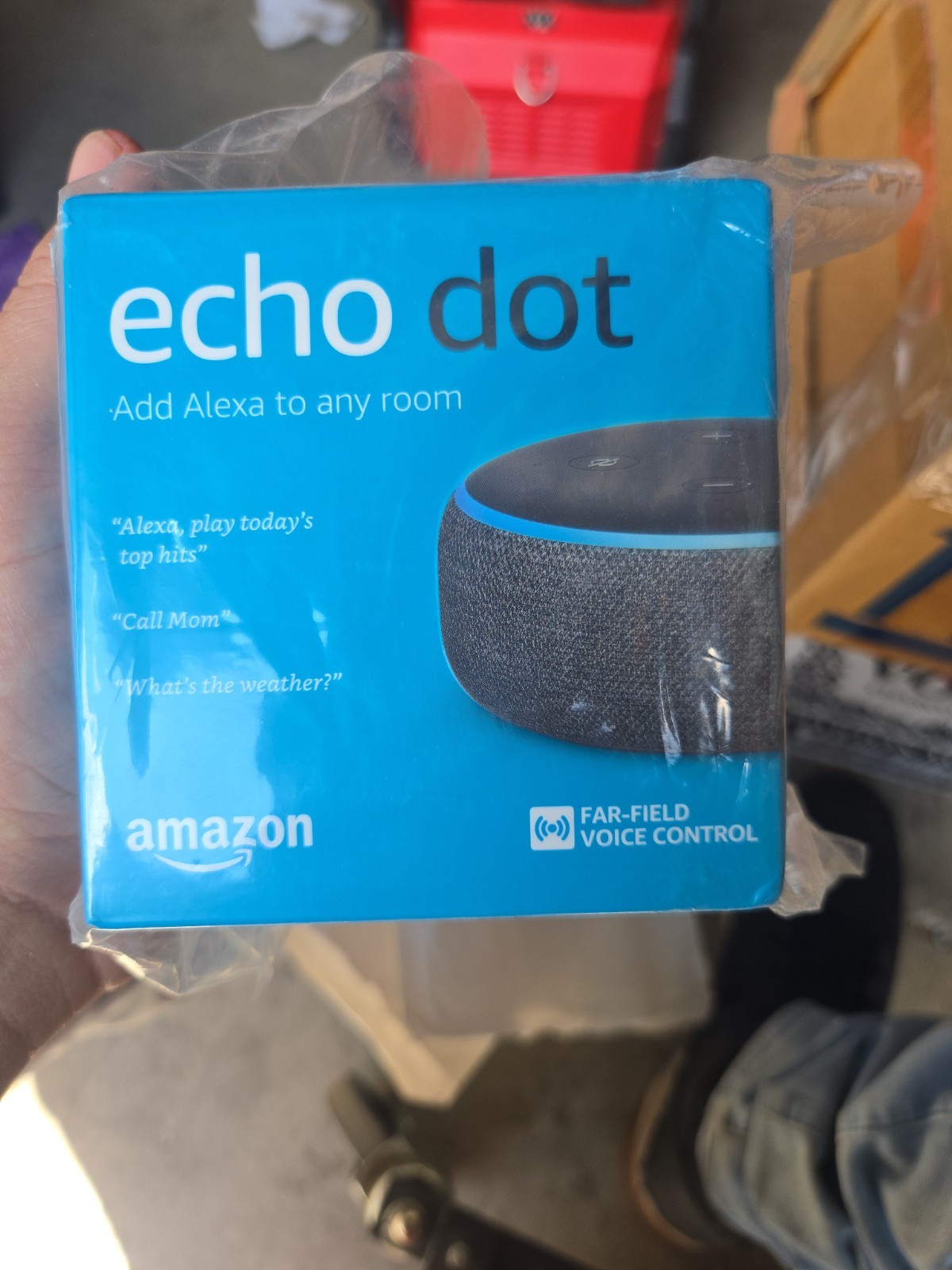 Amazon Echo Dot 3rd Gen Smart Speaker (NIB New Sealed) Charcoal Color