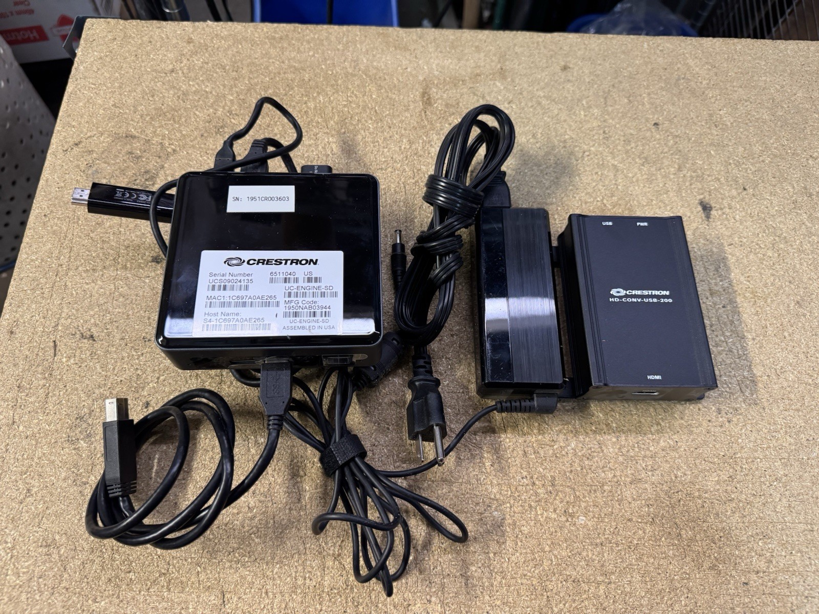 Crestron UC-ENGINE-SD 6511040 UC-Engine w/ HD-CONV0USB-200 & Power Supply