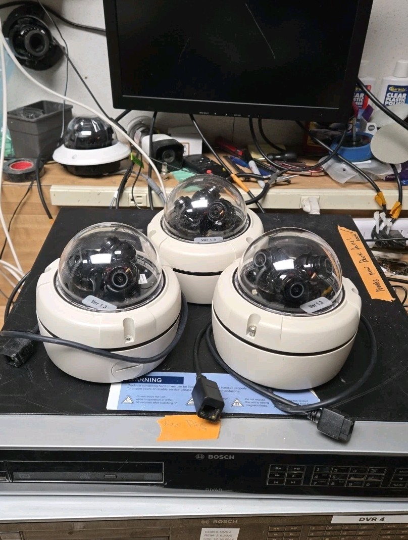 3x Job Lot InnoTech Multi-View Dome Camera EXCA203HYS 24V Dome Security Camera