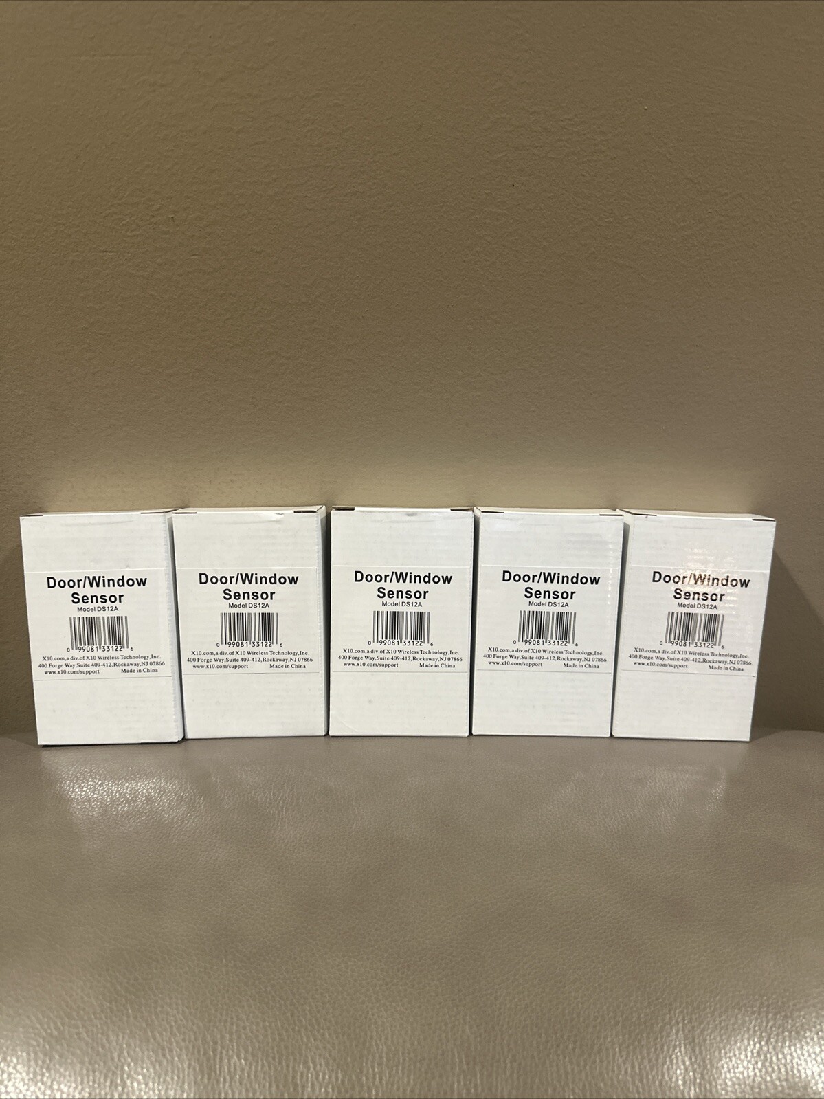LOT OF 5 DOOR WINDOW SENSOR X10 MODEL DS10A NEW