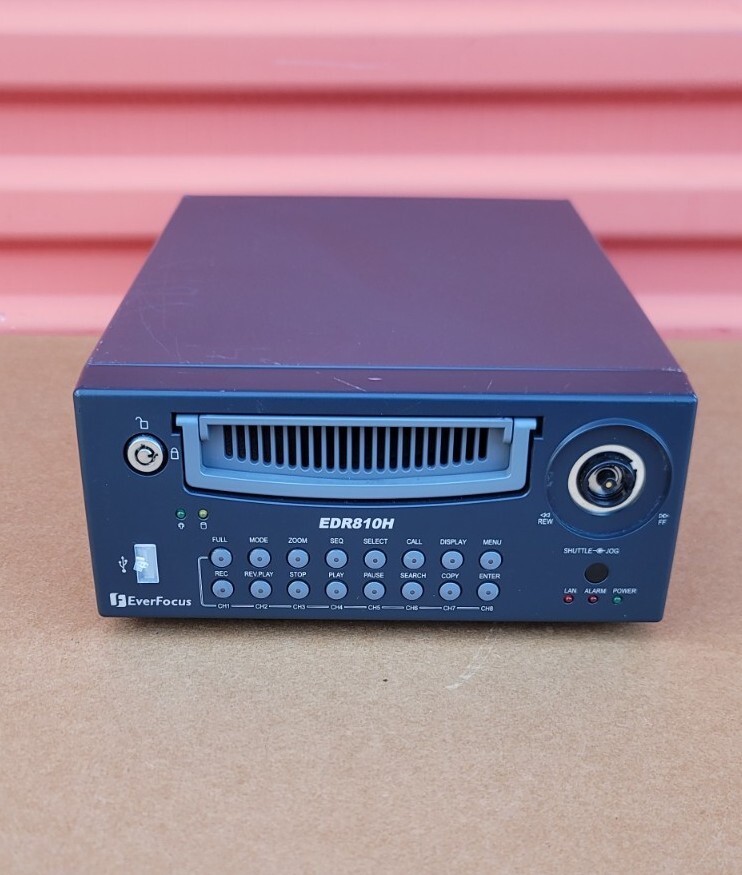 EVERFOCUS EDR810H 8 CHANNEL MPEG4 DIGITAL VIDEO RECORDER [ NO POWER SUPPLY ]