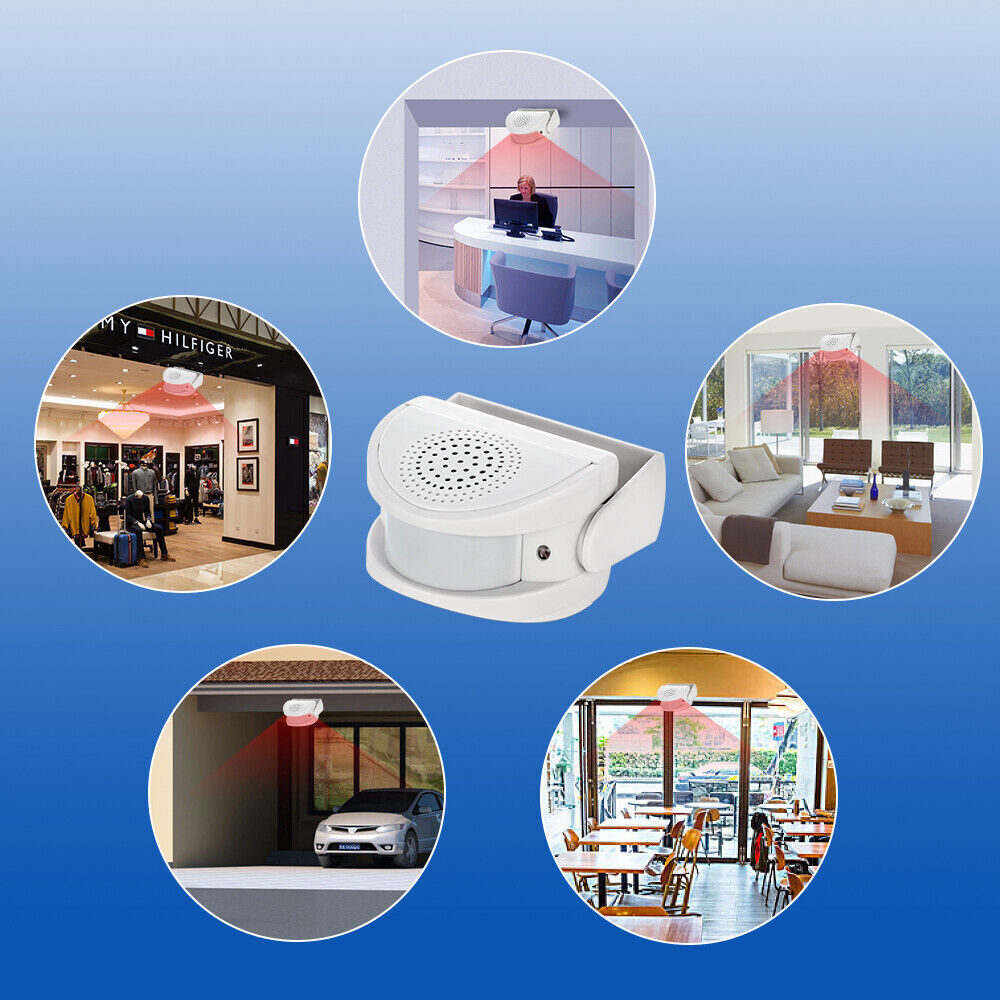 KERUI Wireless PIR Motion Door Bell Welcome Chime Sensor Alarm Doorbell For Shop