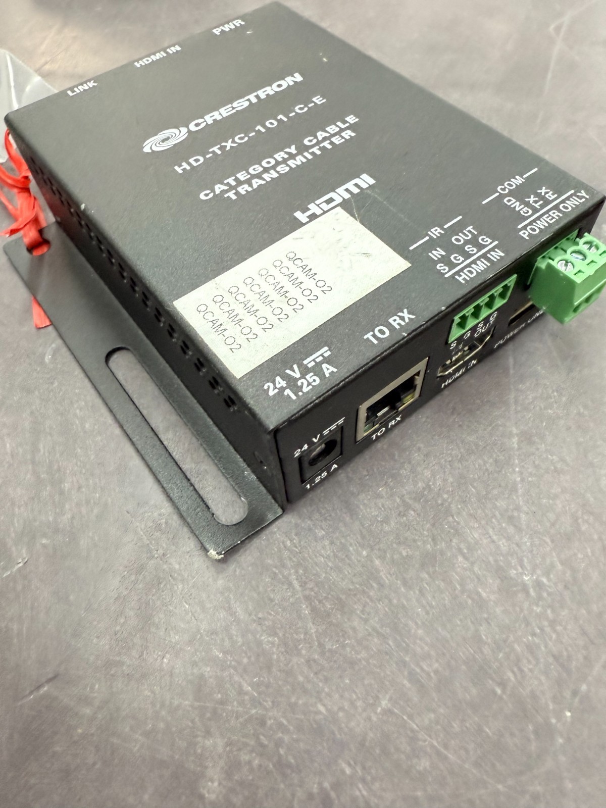 Crestron HD-TXC-101-C-E DM Lite Transmitter for HDMI IR RS-232 6509872