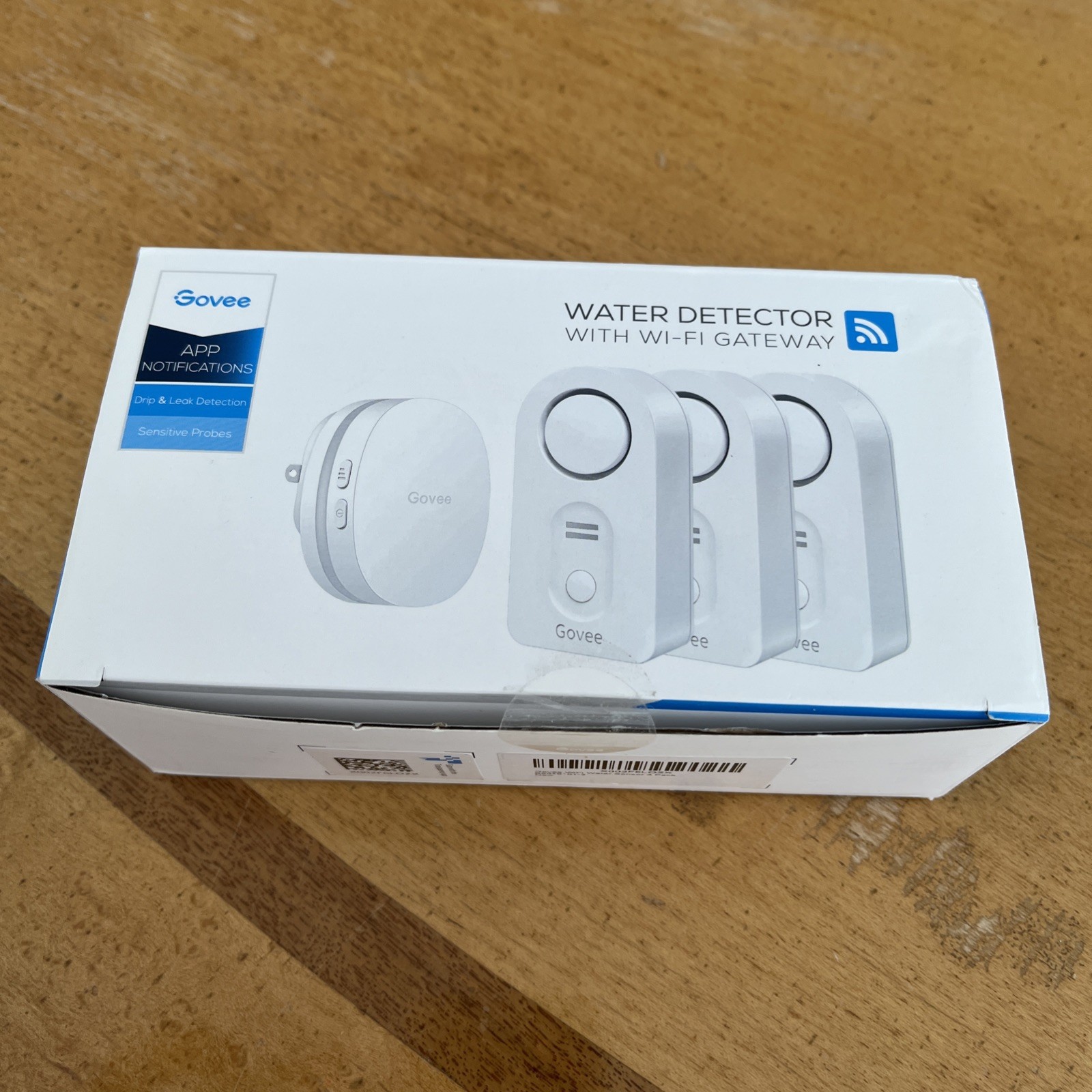 Govee Water Detector with Wi-FI Gateway New Pack of 3 Model H5054+H5040