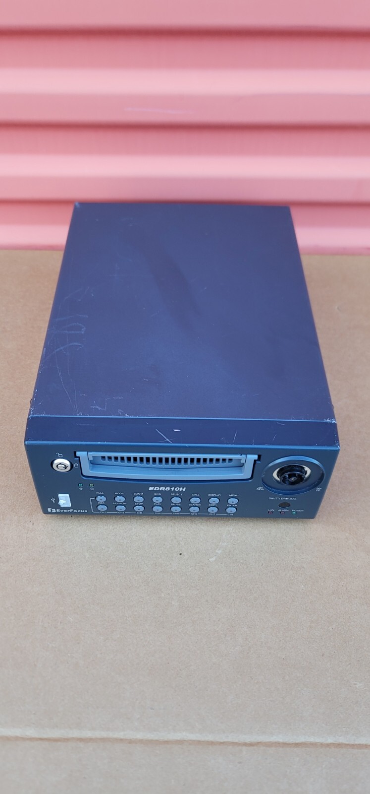 EVERFOCUS EDR810H 8 CHANNEL MPEG4 DIGITAL VIDEO RECORDER [ NO POWER SUPPLY ]