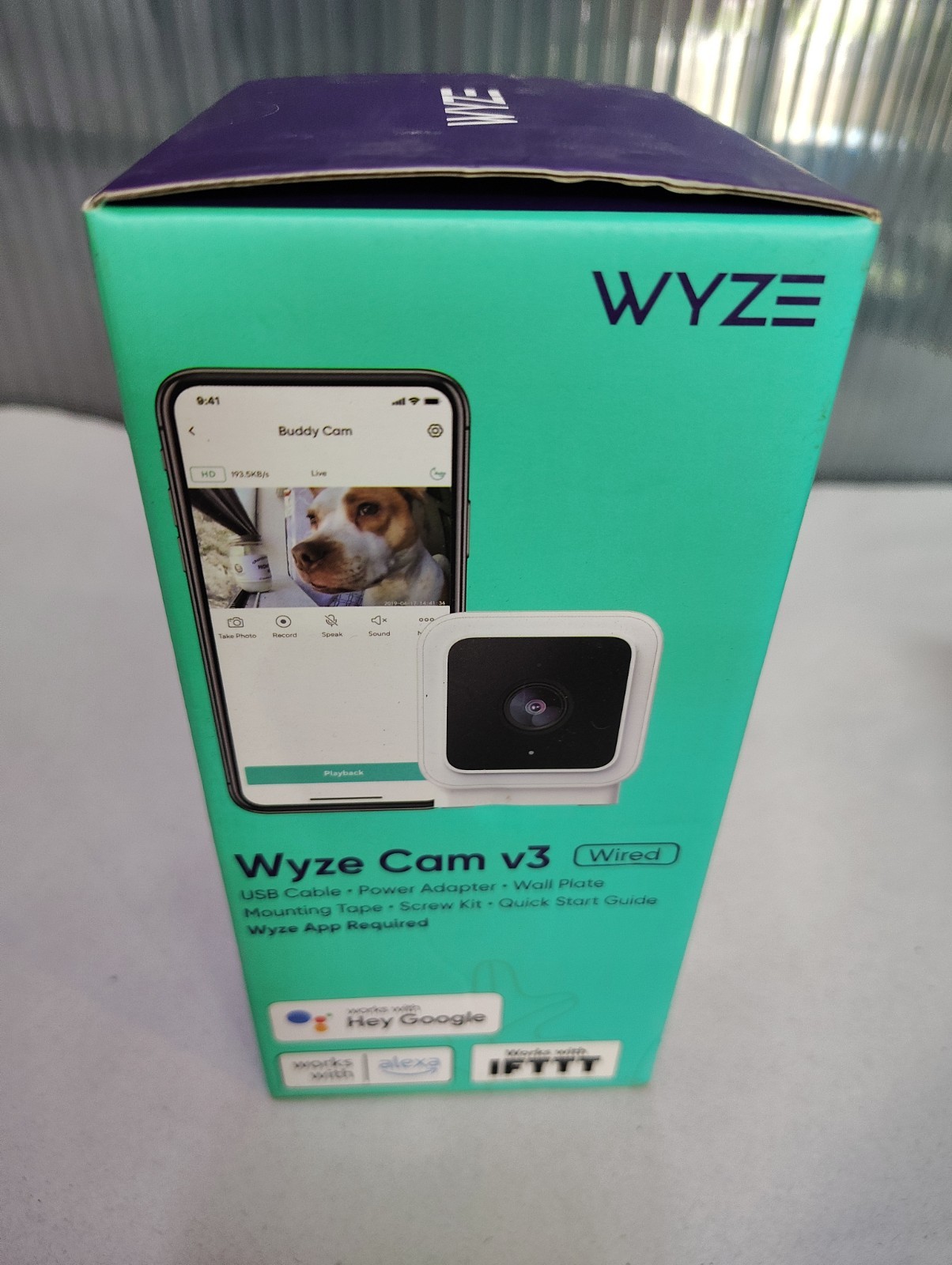 WYZE CAM V3 INDOOR & OUTDOOR +1080P HD WIRED Smart Home Security Camera – NEW