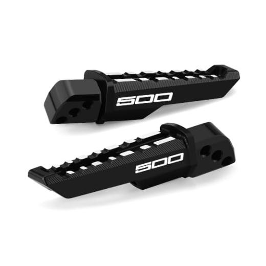 Motorcycle Rear Foot Pegs Compatible With Ninja 500 ABS/ABS SE/KRT black