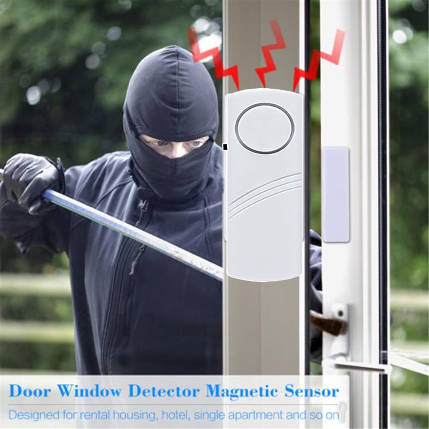 15 Count Window and Door Alarms with Strong 90 Decibel Alert for Protection
