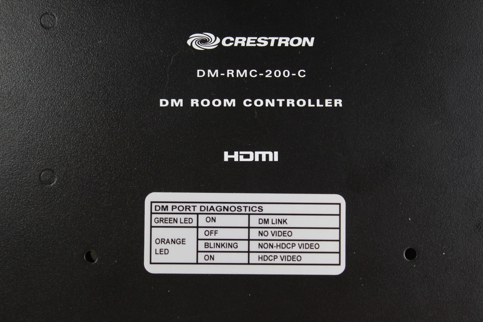 Crestron DM-RMC-200-C DigitalMedia 8G+ Receiver & DM Room Controller 200 – Used.