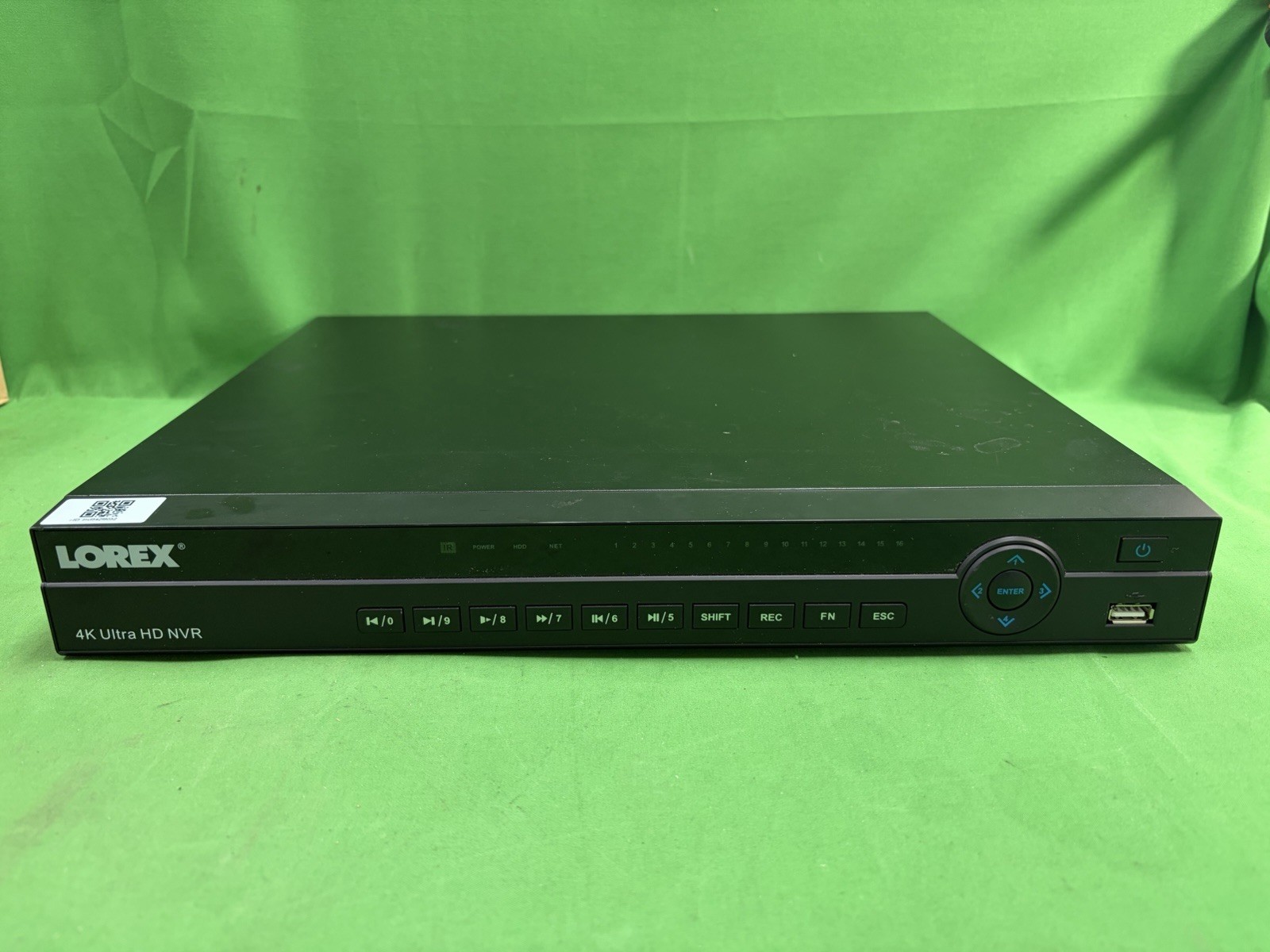 Lorex NR908-N 4K 2HD 8POE 60HZ Ultra HD NVR 8 Channels Tested (E24)
