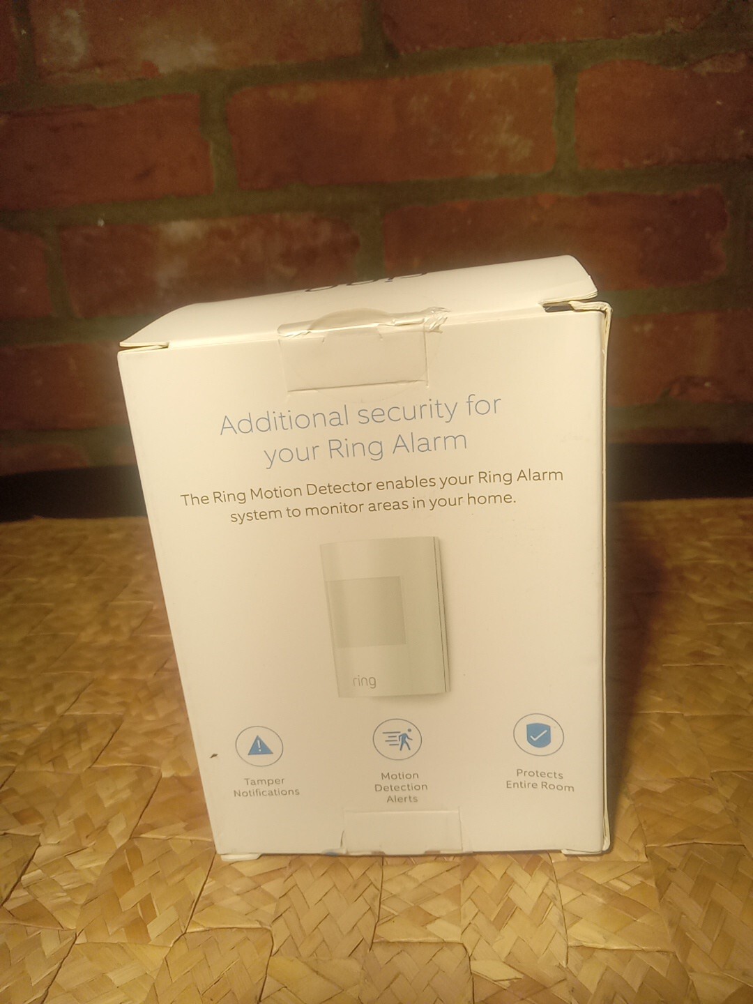 Ring Alarm White Motion Detector Sensor 4SP1S7-DENO