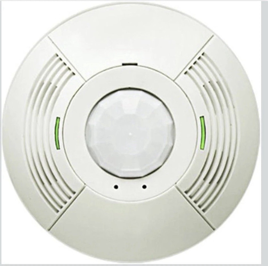 Lutron LOS-CDT-2000R-WH Occupancy Sensor Ceiling Mount 360° Dual Tech White