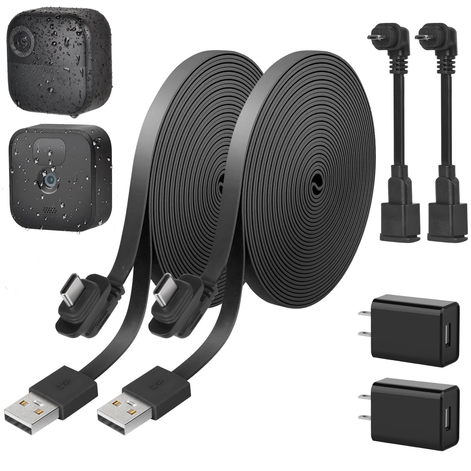 2Pack Weatherproof 30Ft/9M Power Cable for Blink Outdoor 4 (4Th Gen), Blink O…
