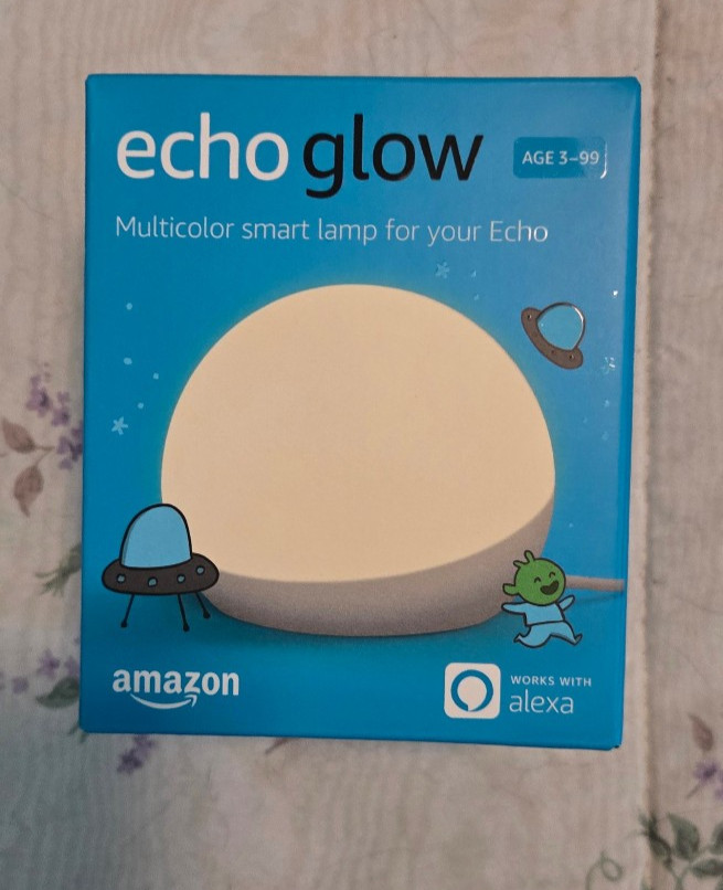 Amazon Echo Multi-color Smart Lamp for Echo – White – works with Alexa