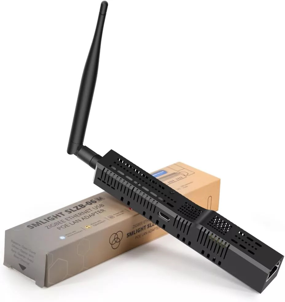 SMLIGHT Zigbee POE Ethernet Adapter Smart Hub Smart Home SLZB-06p10 NEW