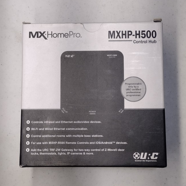 URC MXHP-H500 Control Hub, Wi-Fi/Ethernet, iOS/Android, Programmable