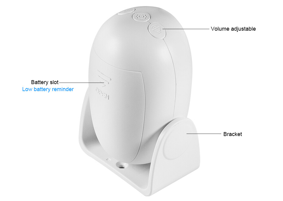 Wireless Alarm Detector Infrared Sensor Anti-theft Alarms System Home Security