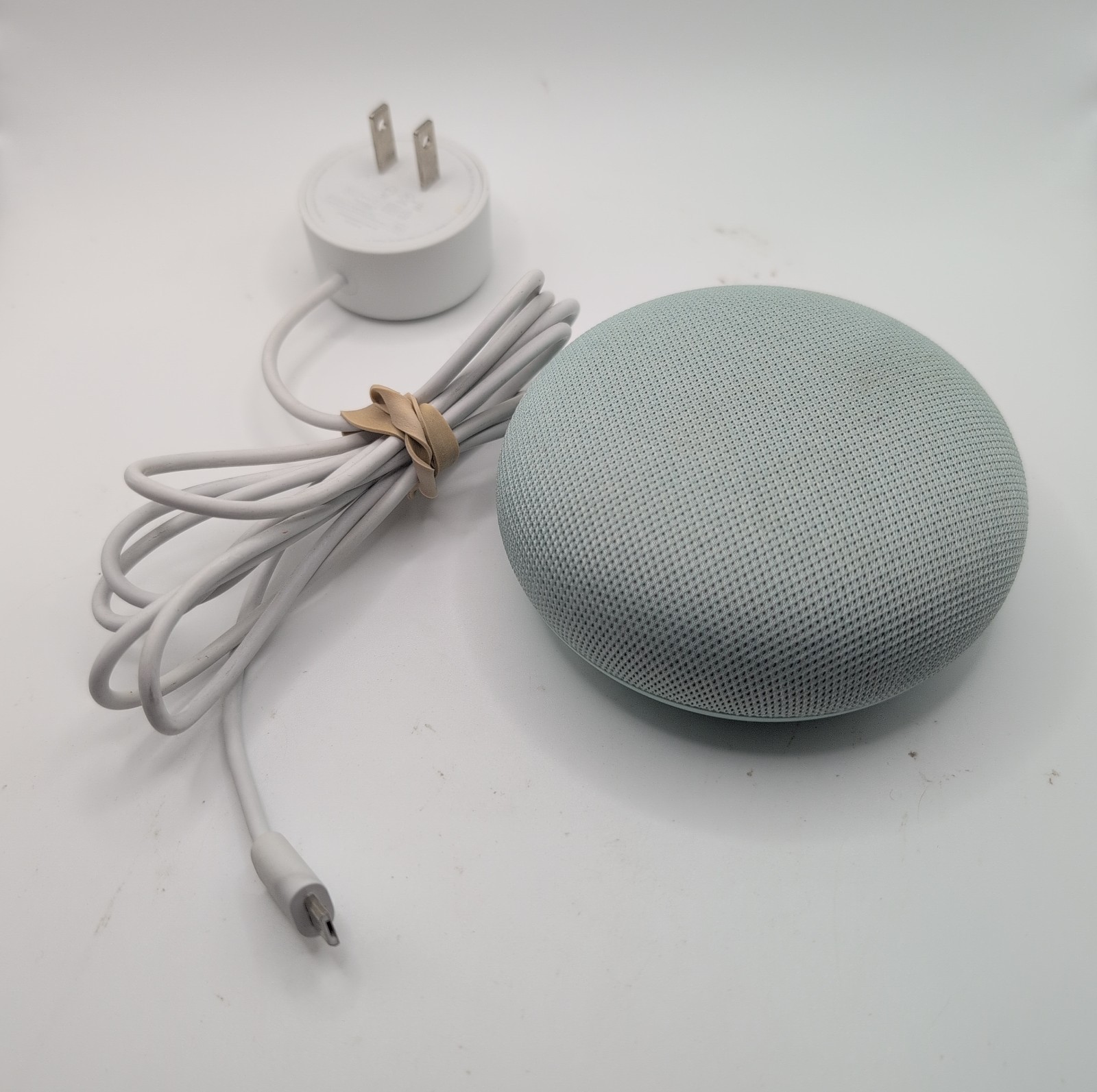 Google Home Mini (H0A) Portable Wireless Bluetooth Smart Speaker Aqua Teal Green
