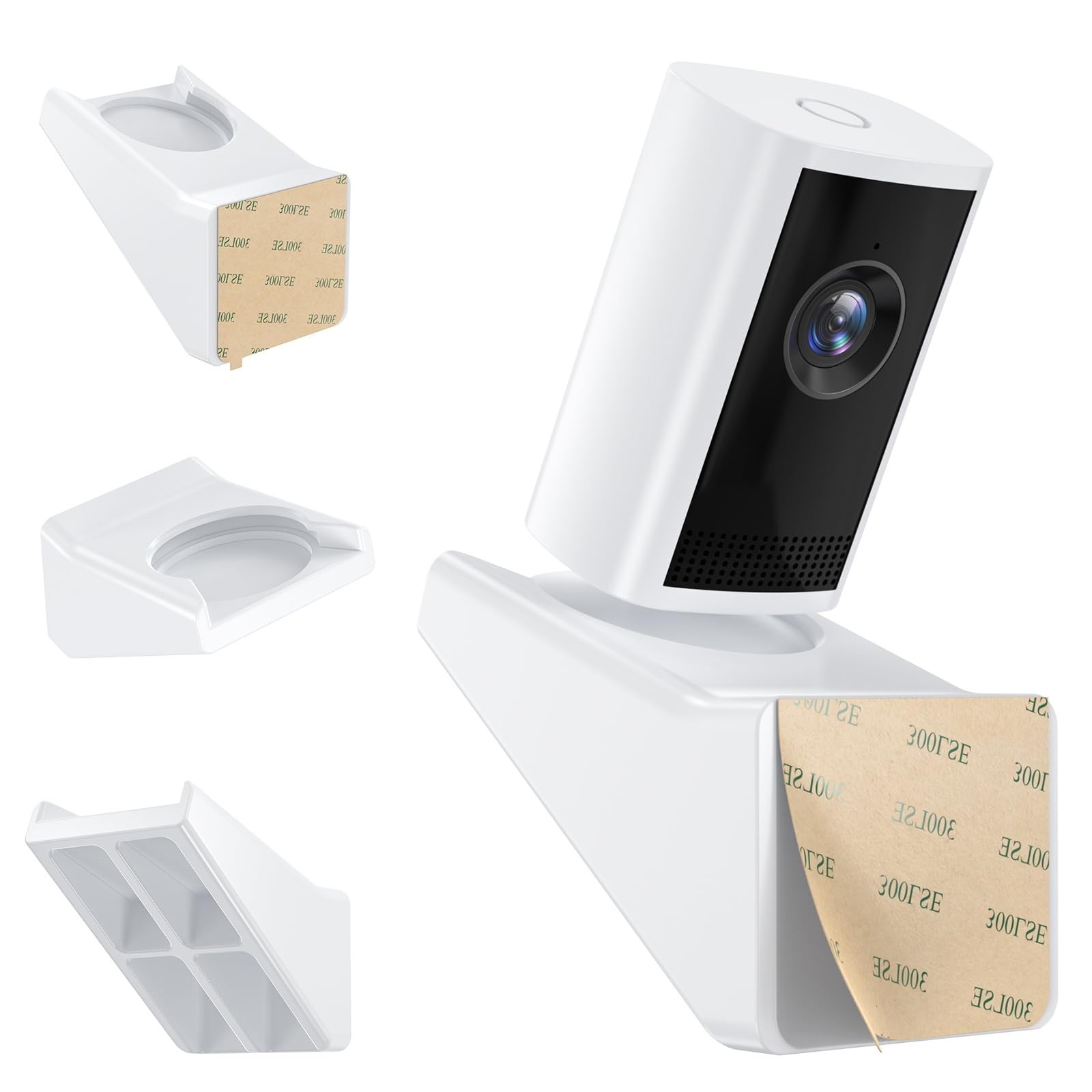 Adjustable Window Mount for Indoor Security Camera, Easy Install, No Glare, Fits
