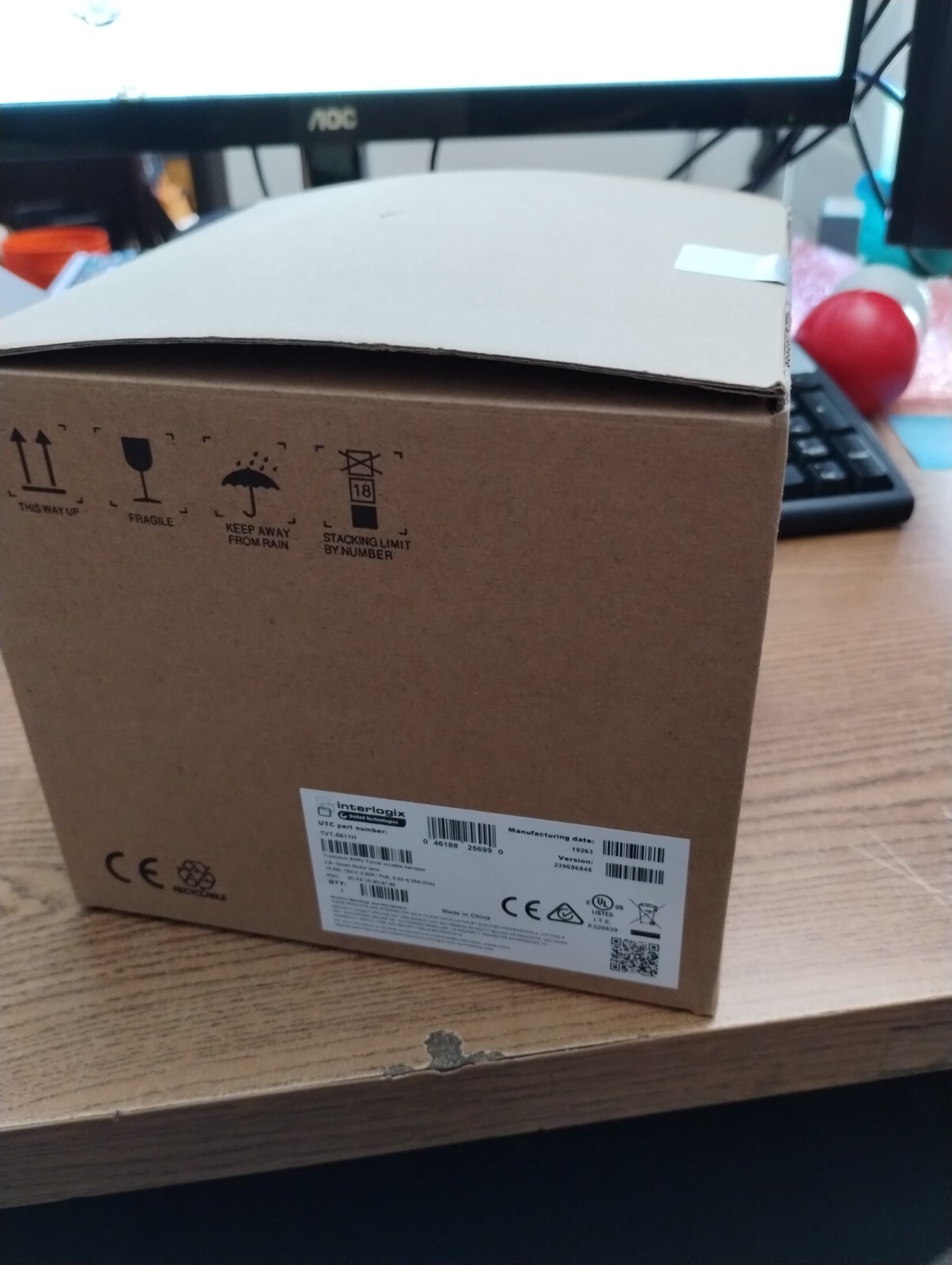 Interlogix TVT-5611H TruVision 8MPx Turret w/ Cable Harness ~!~ Brand New ~!~
