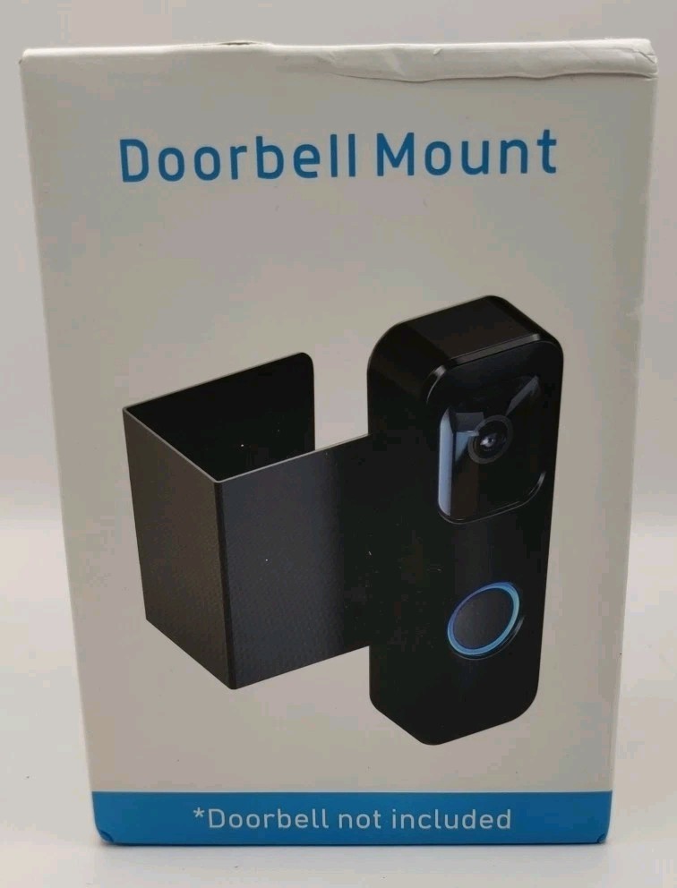 Anti-Theft Video Doorbell Mount Compatible W Various Wireless Video Doorbells