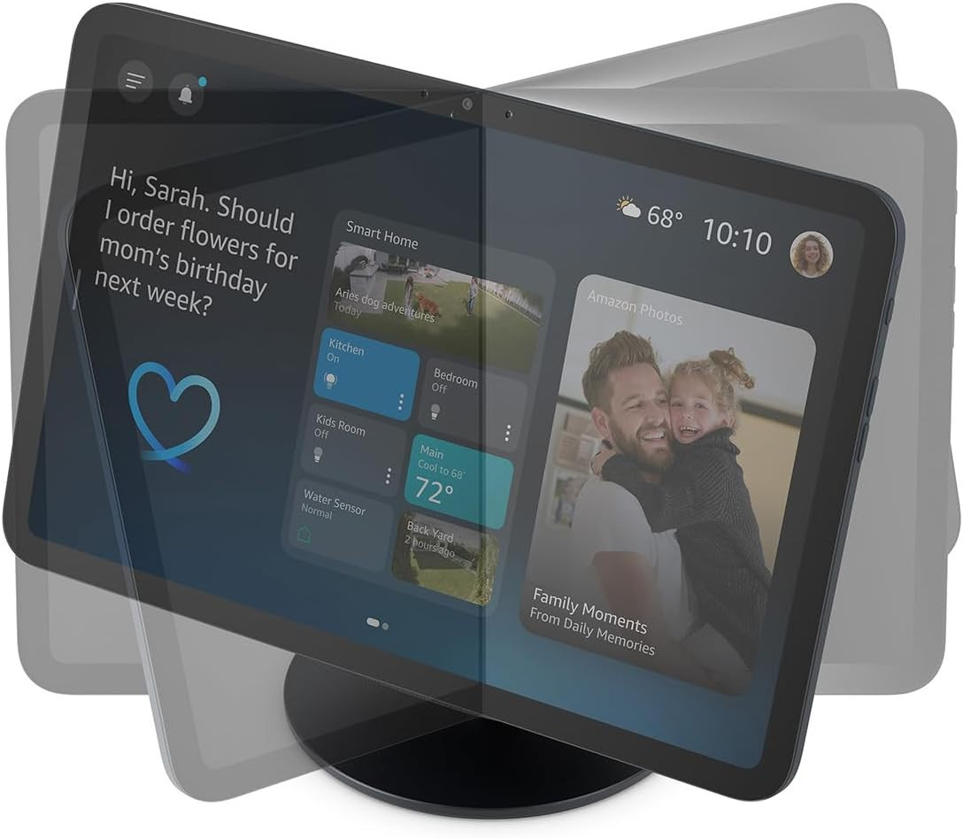 Adjustable Stand | Designed for Echo Show 8 & 11 (2025 Releases, Sold Separatel