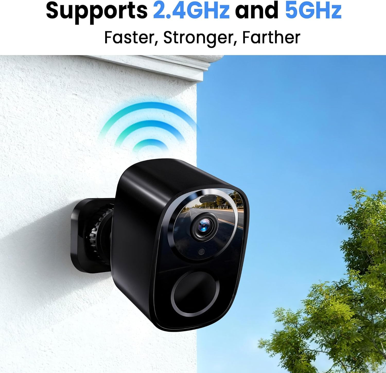 2025 Enhanced 2K UHD Security Cameras Wireless Outdoor – Free Cloud & SD Storage