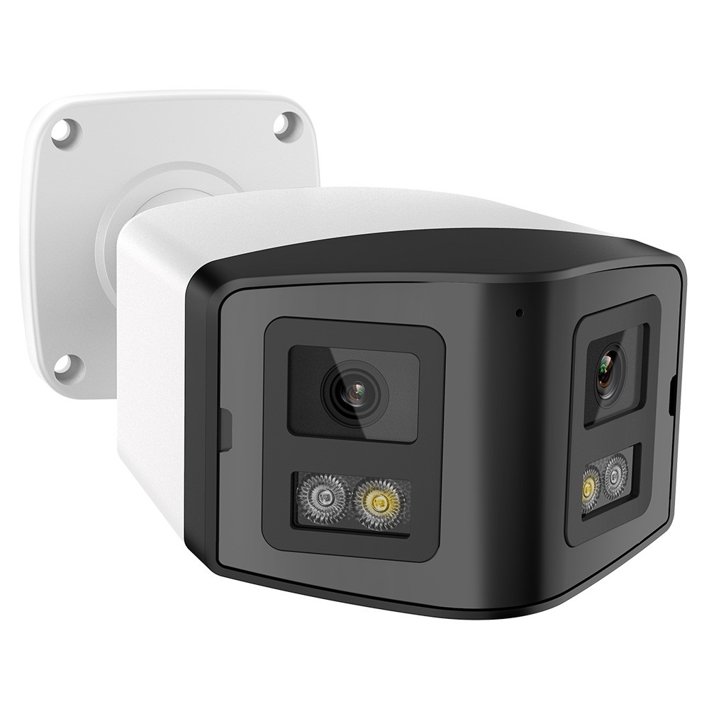 6 PACK VIKYLIN 4MP 180 Panoramic Dual Light Full Color IR LED Bullet IP Camera