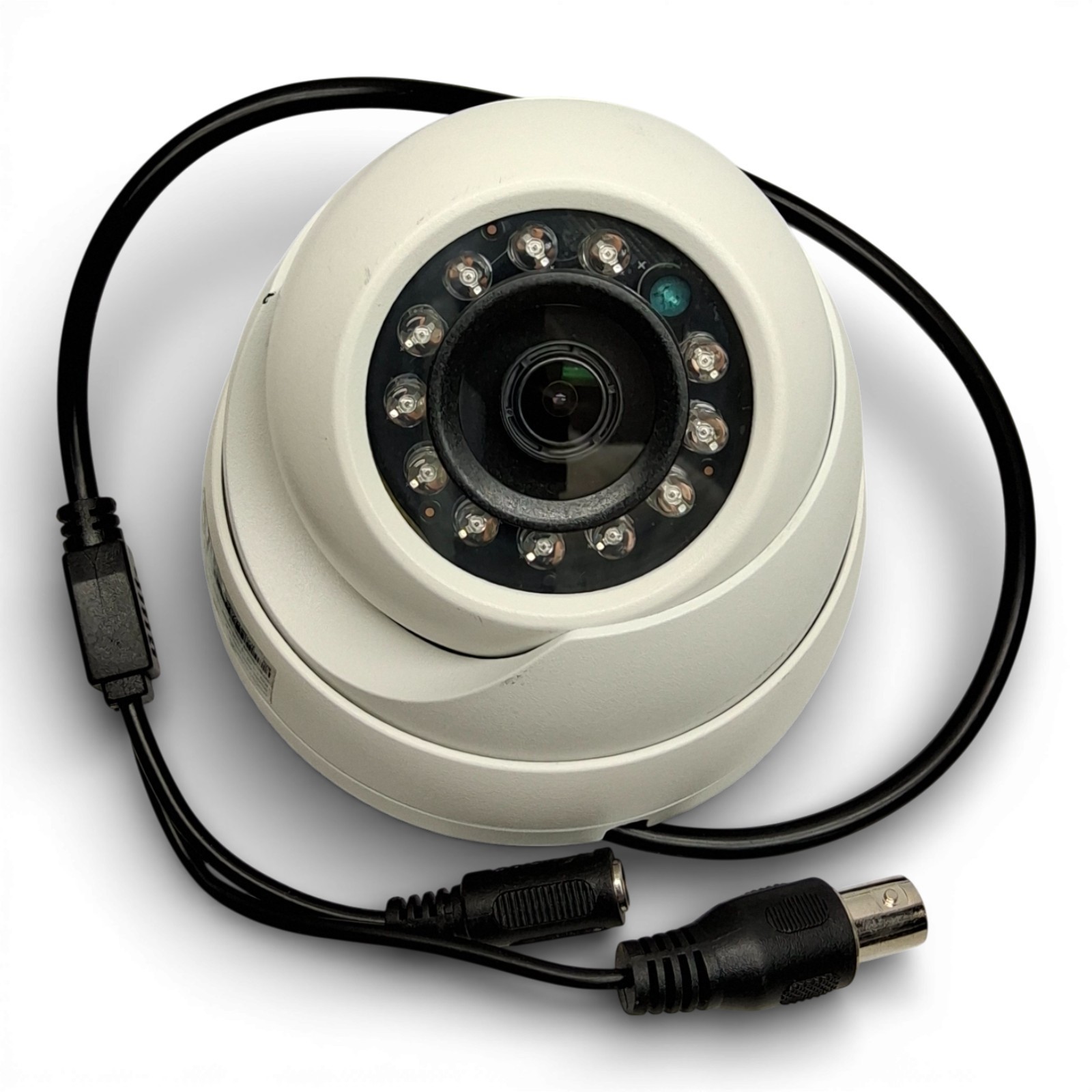 Amcrest Outdoor Dome Security Camera White AMC720DM36-W 720p HD HDCVI