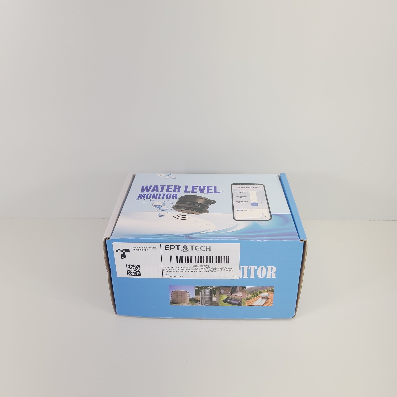 EPTTECH TLC2206 Tuya Smart Life Mobile APP Wireless WiFi Remote Ultrasonic Conta