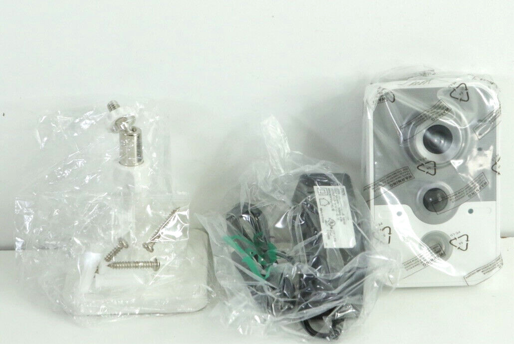 Clare Controls CV-B13C10-IDIW 1.3MP Cube Camera (White) Nanny Cam Indoor m713