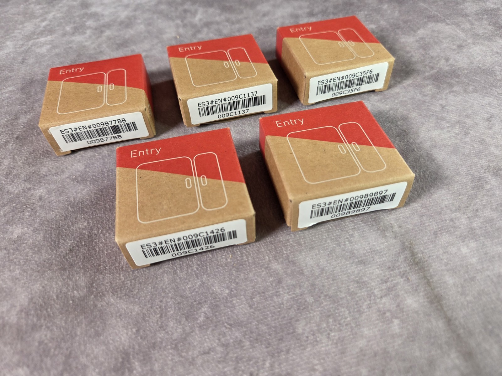 (5) SimpliSafe ES3 Entry Door Window Sensor White Brand New