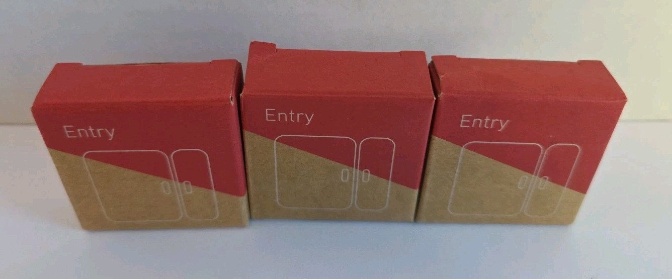 SimpliSafe ES3 Door Window Entry Sensor Security System – 3-Pack