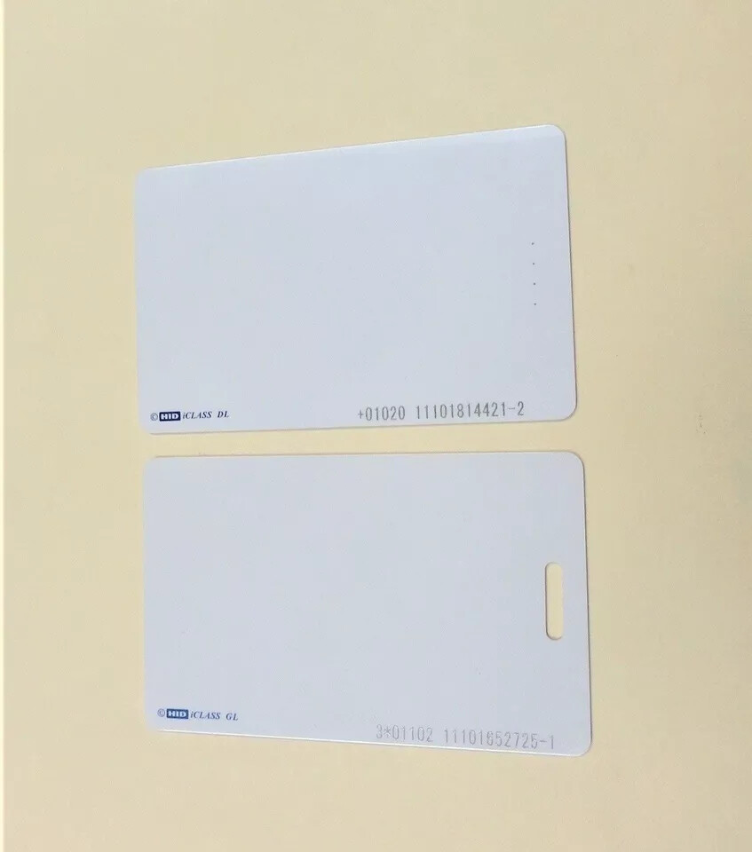 1PCS HID ICLASS GP Card PVC Proximity Access Card ISO CARD