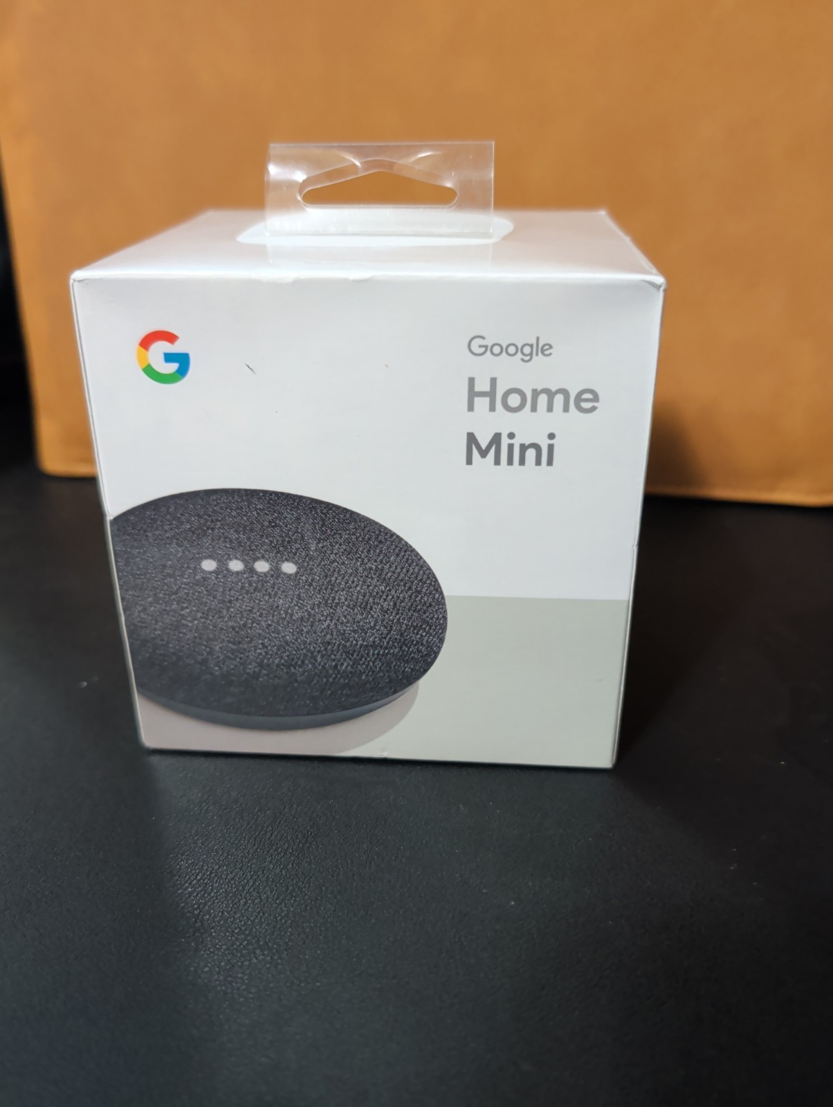 Google Home Mini Smart Assistant – Charcoal (GA00216-US), New/Sealed