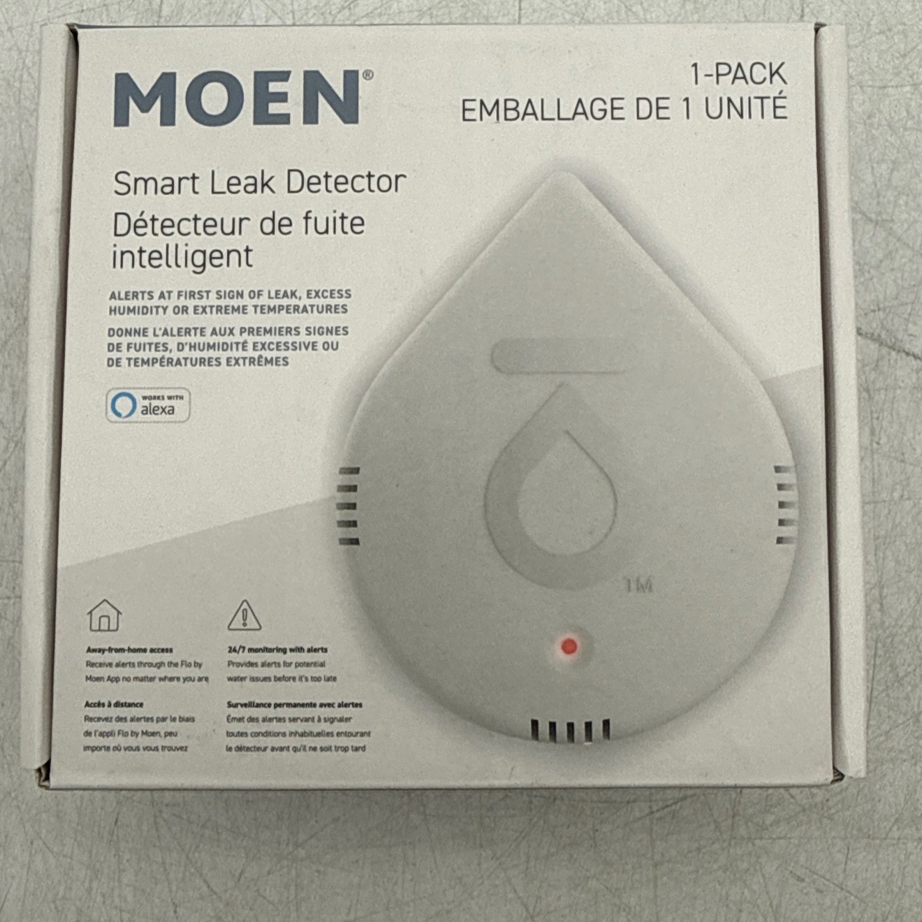 Moen Flo Smart Leak Detector, Wi-Fi enabled